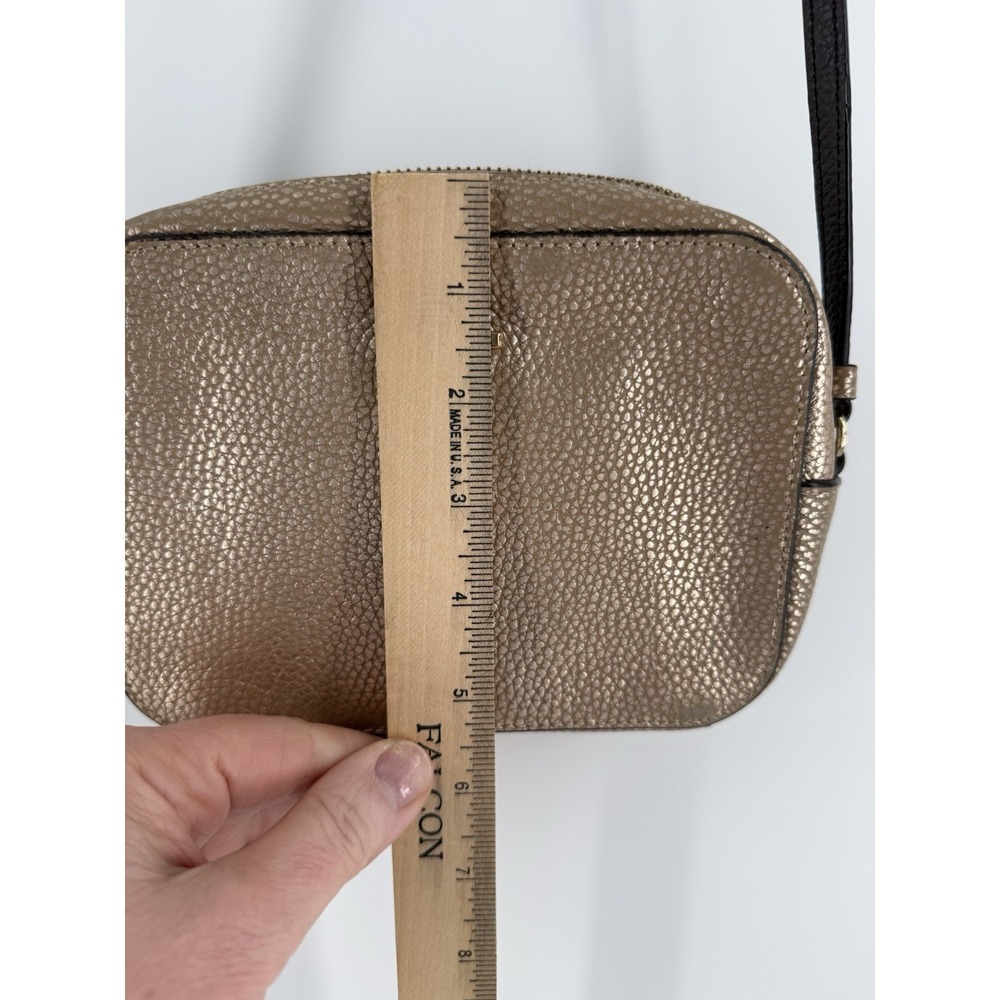 COACH Shoulder bag Metallic gold C1404 Refined Pebble Leather Camera Bag - Picture 5 of 16